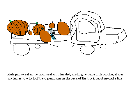 pumpkin truck